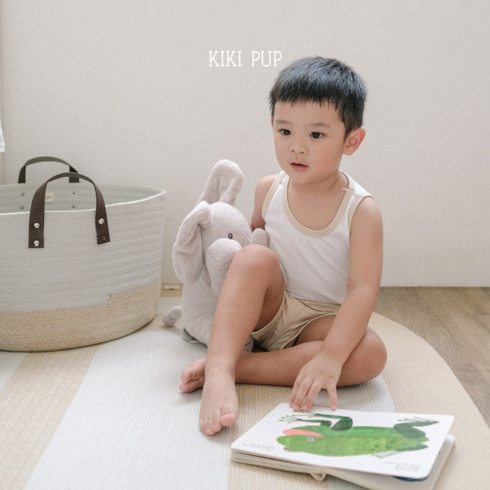 KIKI PUP - GAELSON Singlet Set - Setelan anak polos/celana sport