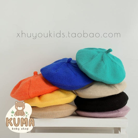 Topi Beret Stretch Rajut 0-4Thn