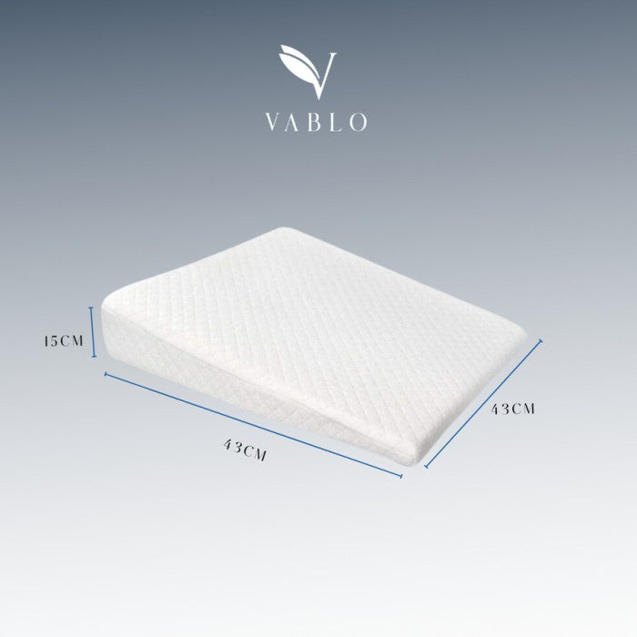 Vablo baby Wedge Pillow ( bantal Sandaran untuk bayi ) memory foam