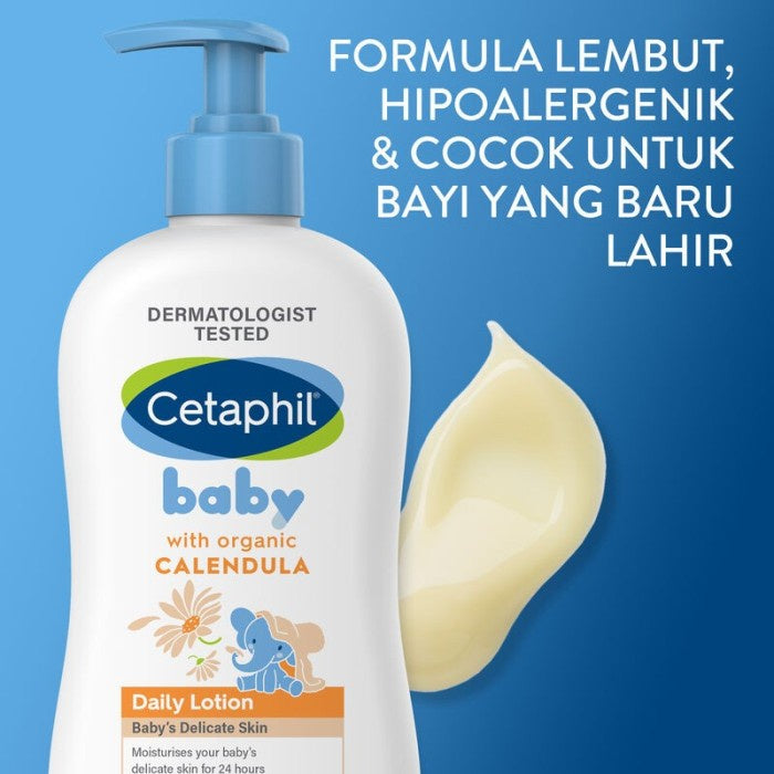 Cetaphil Baby Daily Lotion 400ML Shea Butter / Organic Calendula