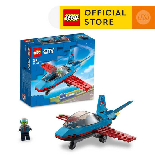 LEGO® City Great Vehicles 60323 Stunt Plane Playset (59 Pieces)