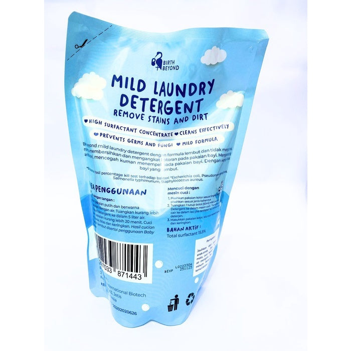 Birth Beyond Mild Laundry Detergent 1000 ml Pouch
