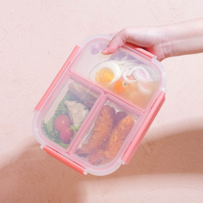 Little Dimple Split Lunch Box 3 Grid Kotak Makan Anak Bekal