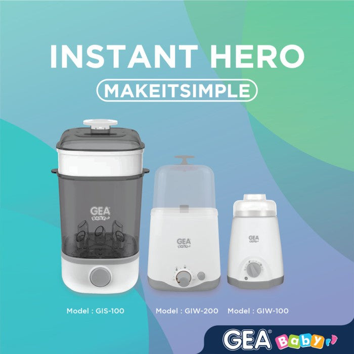 GEA Baby Instant Bottle Warmer GIW-100 / penghangat botol susu / mpas