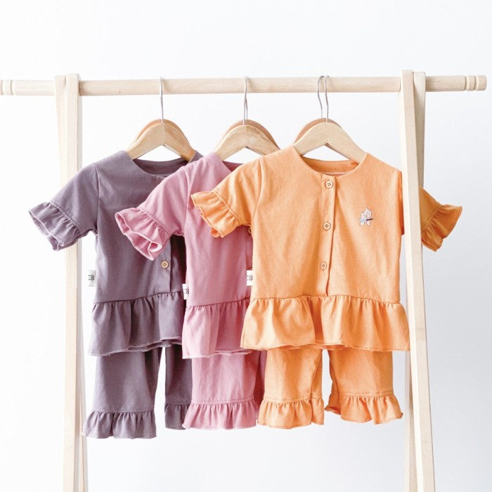 Cocopop Baby Olivia Shirt ( Baju Polos Kaos Katun Bayi Cotton Stelan