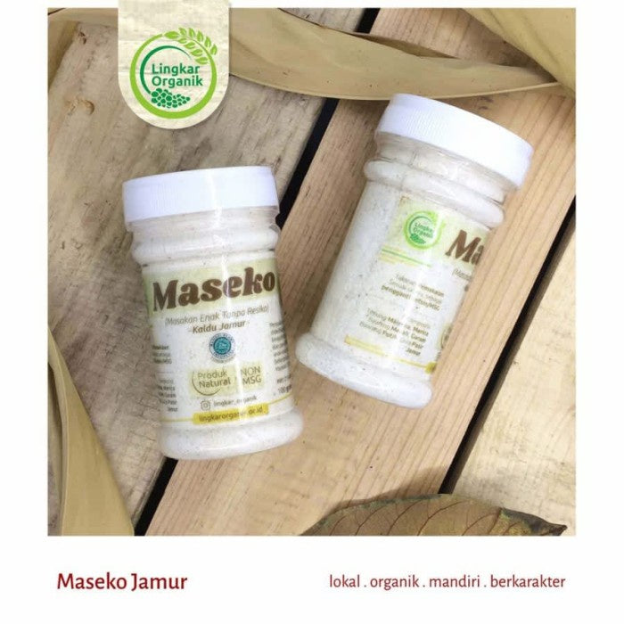 Maseko Kaldu Jamur 100gr Maseko Kaldu Non MSG Lingkar Organik Vegan