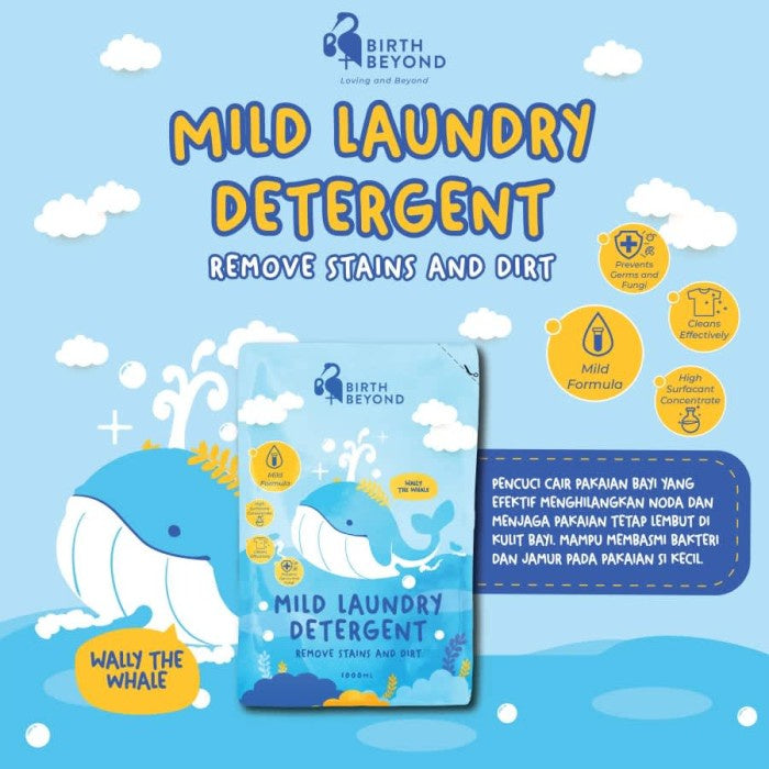 Birth Beyond Mild Laundry Detergent 1000 ml Pouch