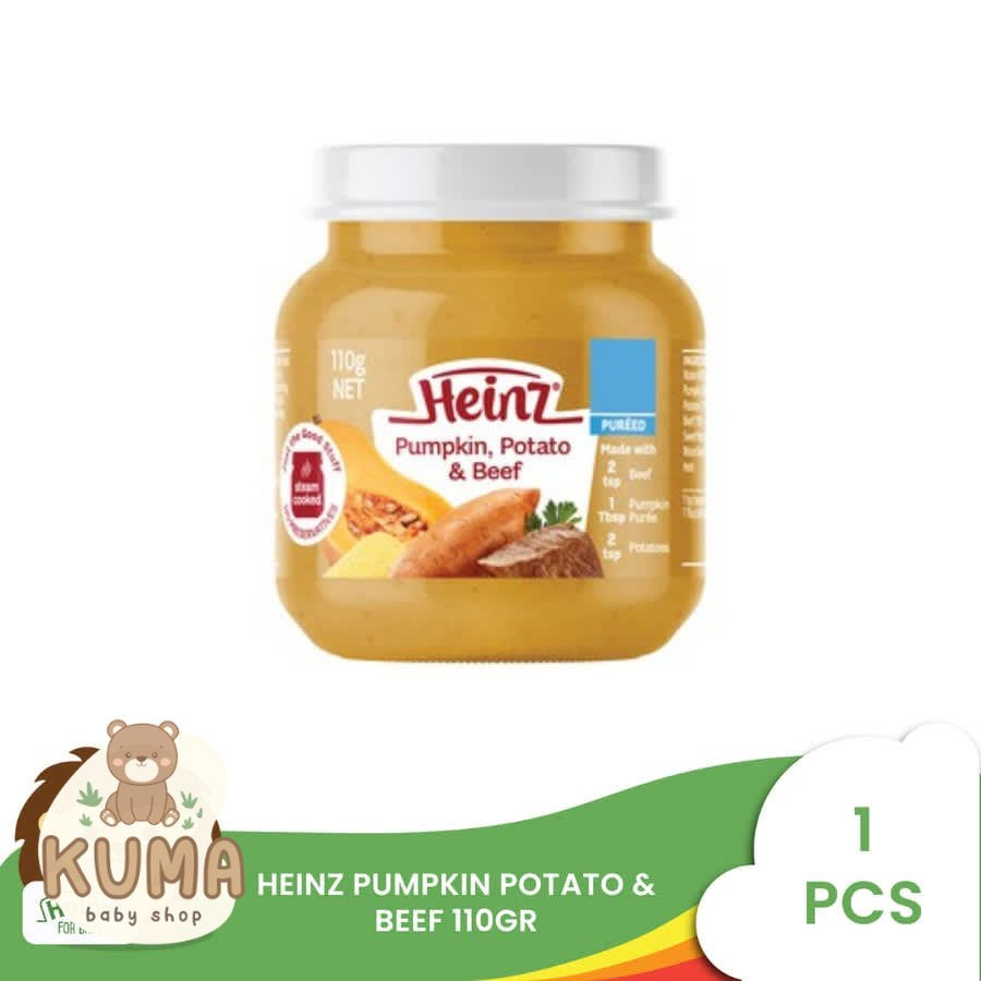 Heinz Baby Jar Pumpkin Potato & Beef 110 Gr