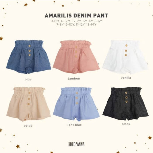 BOHOPANNA - AMARILIS DENIM PANT - CELANA ANAK PEREMPUAN 2