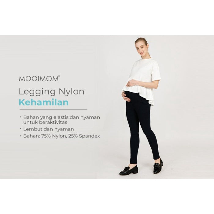 MOOIMOM Super Elastic Pregnancy Legging - Celana Legging Hamil