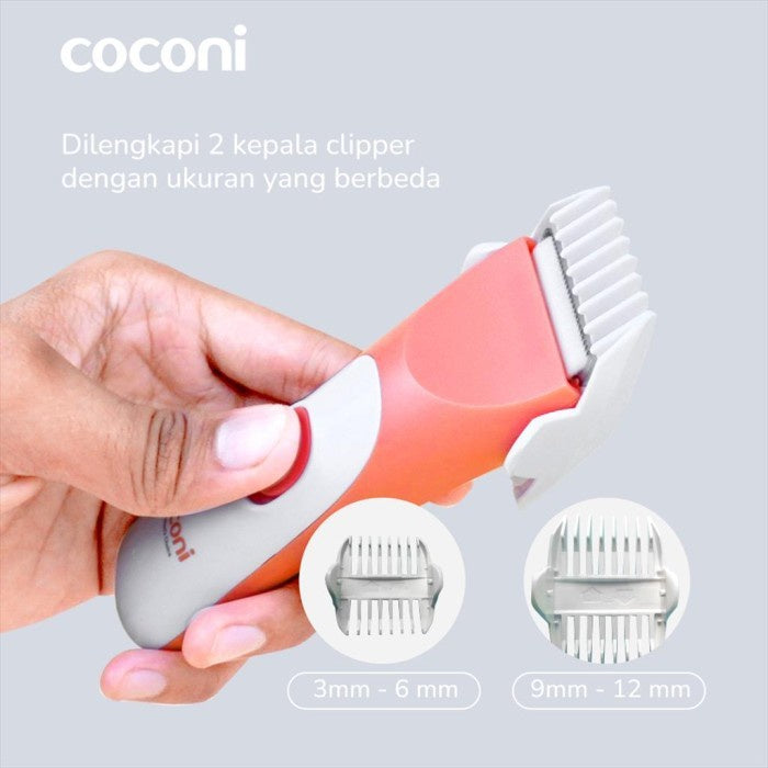 COCONI Portable Hair Clipper | Alat Cukur Rambut Wireless Hair Trimmer