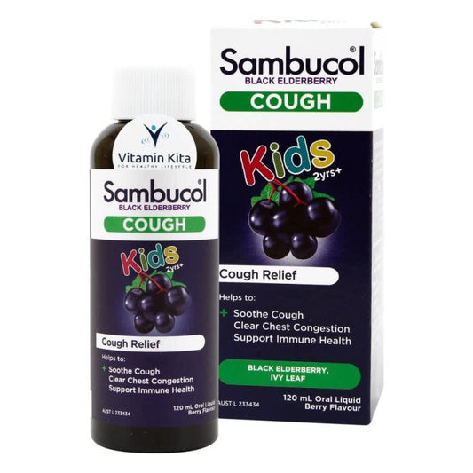 SAMBUCOL FOR KIDS COUGH LIQUID - 120ML