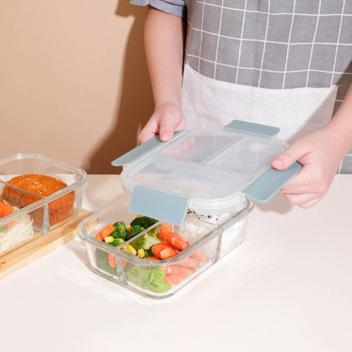 Little Dimple Split Lunch Box 3 Grid Kotak Makan Anak Bekal