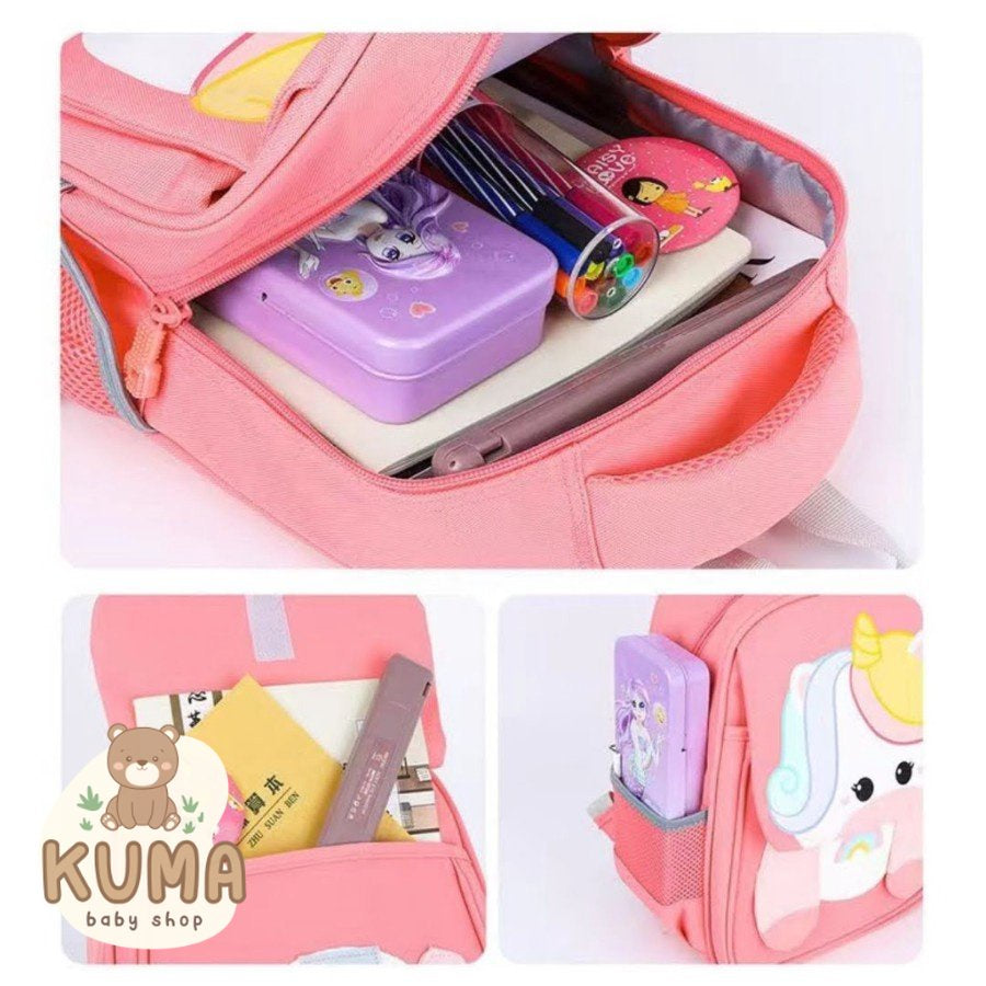 Skoola Tas Ransel Anak Sekolah Karakter Animals