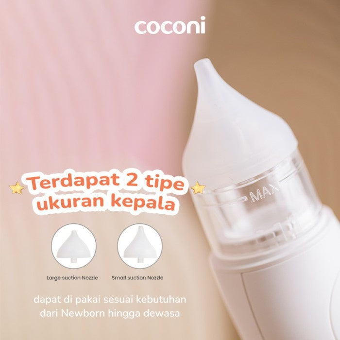 COCONI Baby Electric Nasal Aspirator | Alat Penyedot Ingus Bayi