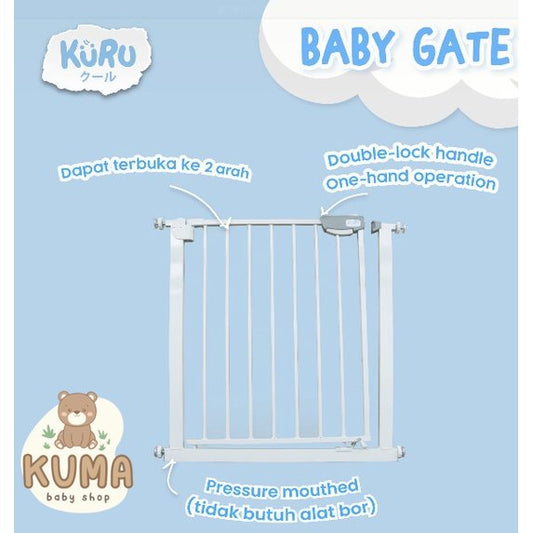 Baby Gate EXTENSION Pagar Pembatas Pintu Bayi 20cm