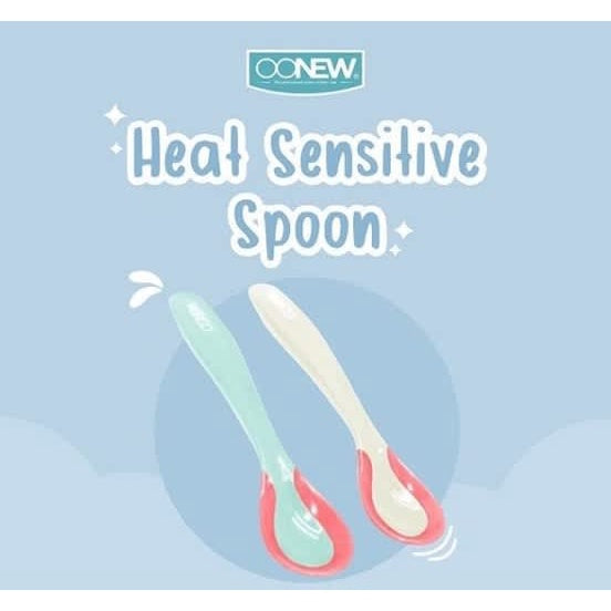 SENDOK MAKAN SENSOR OONEW HEAT SENSITIVE SPOON ISI 2 PCS TB1495