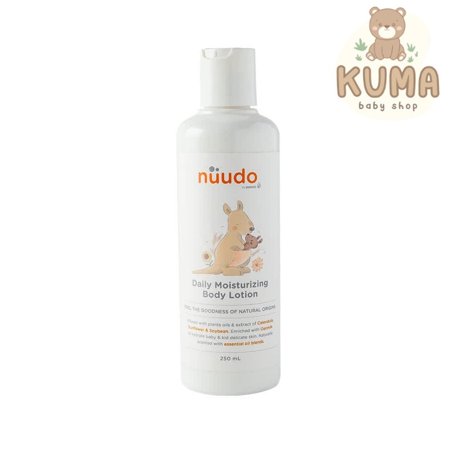 NUUDO Daily Moisturizing Body Lotion by Pureco - Lotion Bayi dan Anak