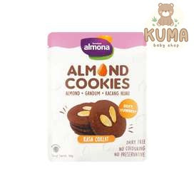 ALMONA Almond Cookies - Snack Sehat - No Preservative - Vegan Friendly