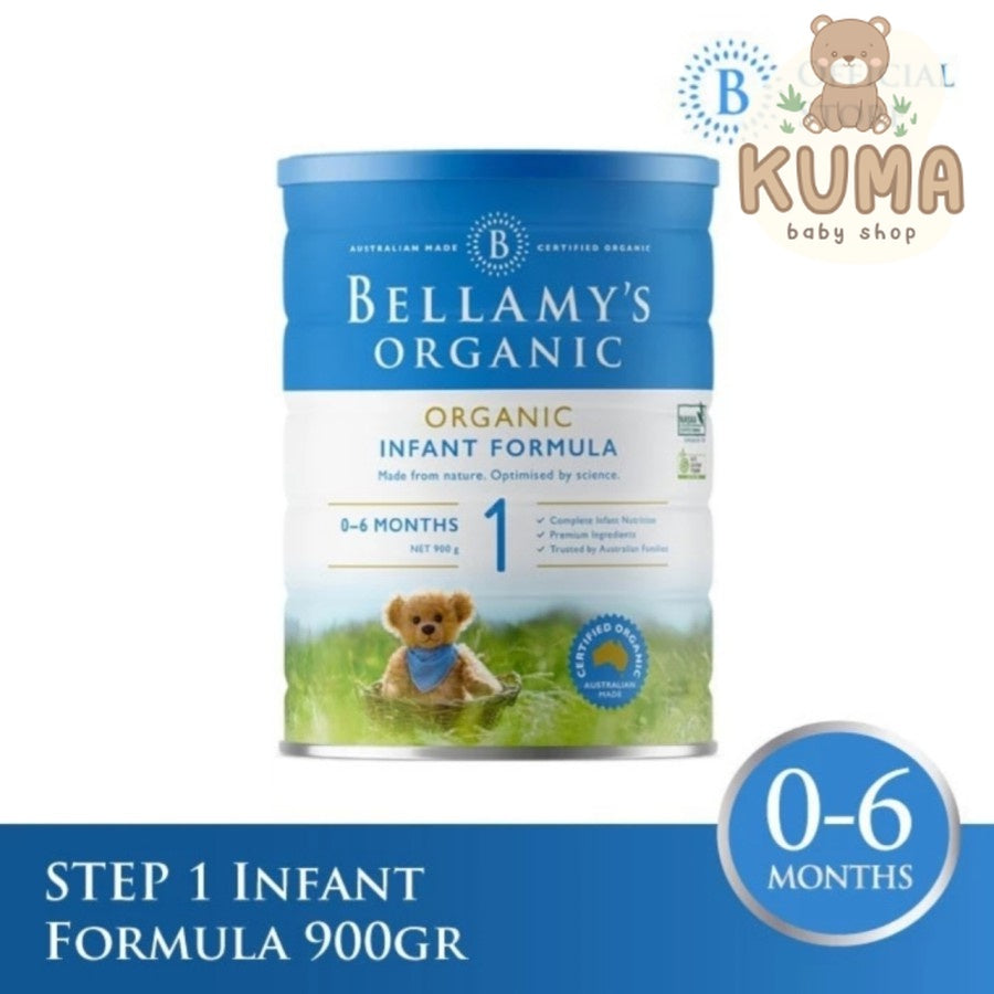 BELLAMYS SUSU ANAK ORGANIK STEP 1 0 - 6 BULAN SUSU FORMULA 900 G