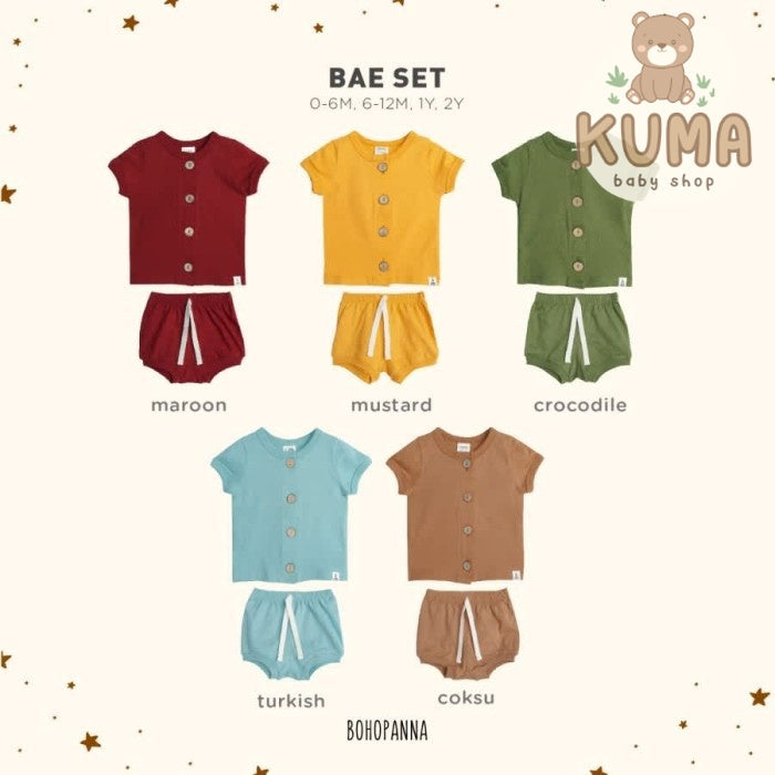 BOHOPANNA - BAE SET - Setelan Bayi