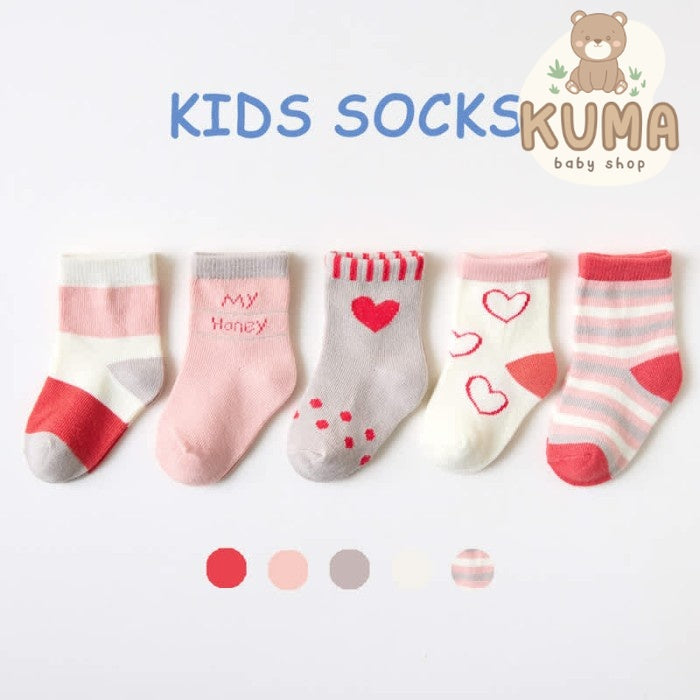 Kaos Kaki 3-5thn B233 Kids Baby Socks