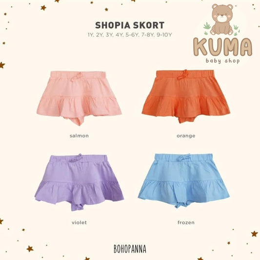 BOHOPANNA - SHOPIA SKORT - Rok Anak Perempuan