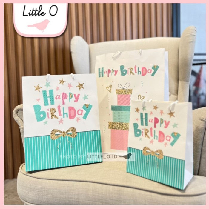 Lilo Paper Bag Paper Bag Kantong Kertas Ultah Anak