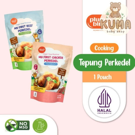 Plum & Blum Perkedel Kentang Pertama Beef Chicken Finger Food
