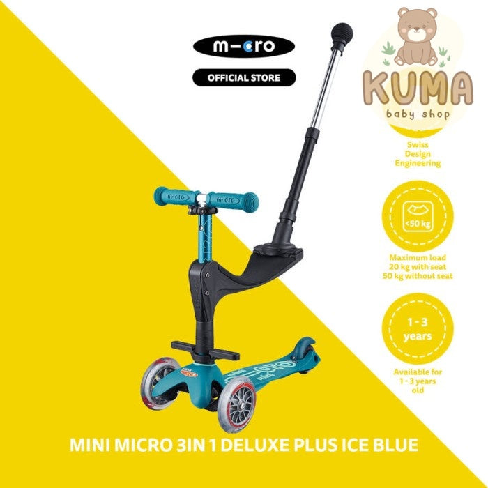 Minimicro Micro mini 3in1 DLX plus Skuter Anak