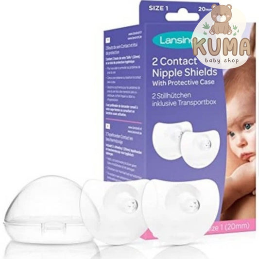 Lansinoh 2 Contact Nipple Shields - Size 2 (24mm)