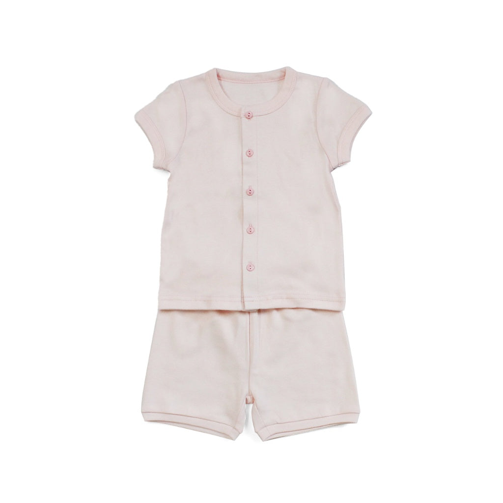 Setelan Pendek Baju Bayi / I Am Cotton Short Basic Set Pastel Series