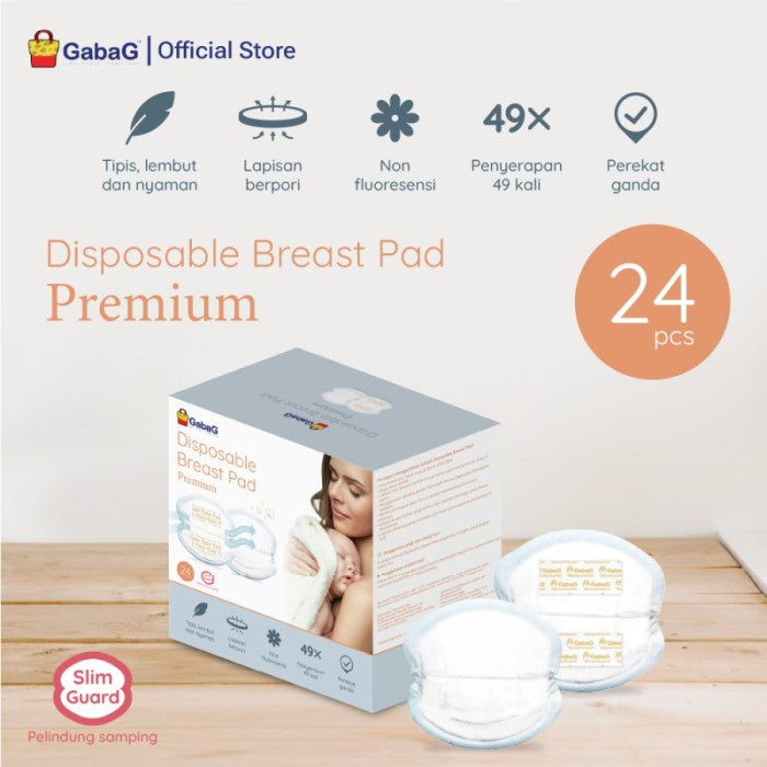 Gabag premium disposable breast pad 24 breastpads