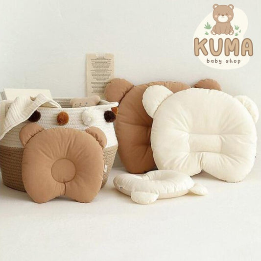 Kuma Bantal Peang Anak Bayi Bear Shaping Pillow Newborn YT007