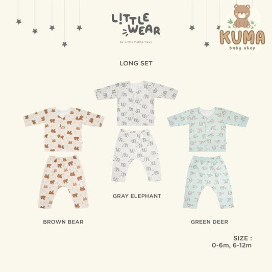 Baju Bayi - Little Palmerhaus Little Wear Long Set 17.0 Panjang