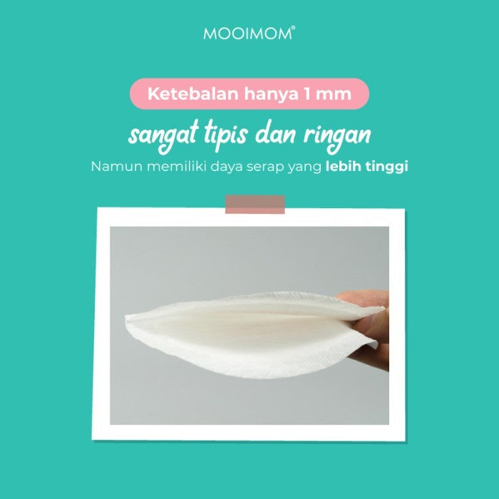 MOOIMOM Disposable Breast Pad 3D Ultra-Thin - Penampung ASI (30pcs)
