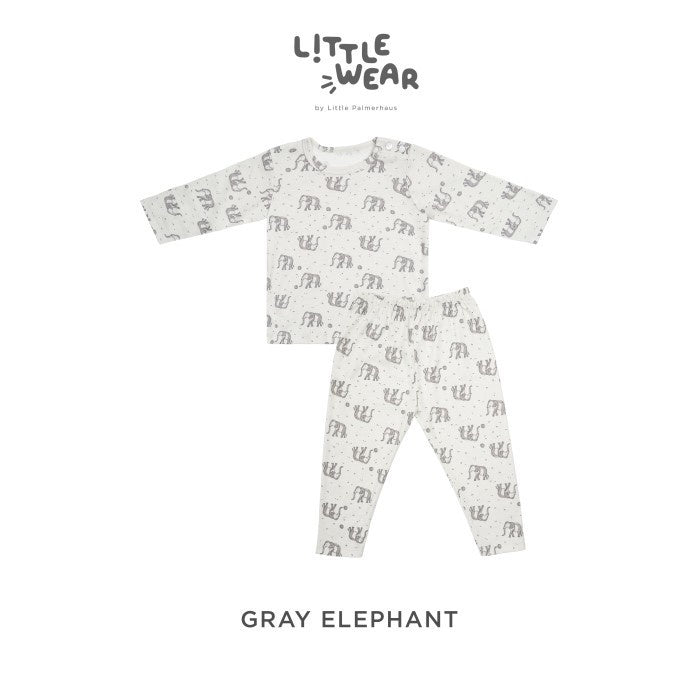 Baju Anak - Little Palmerhaus Little Wear Shoulder Long Set 17.0