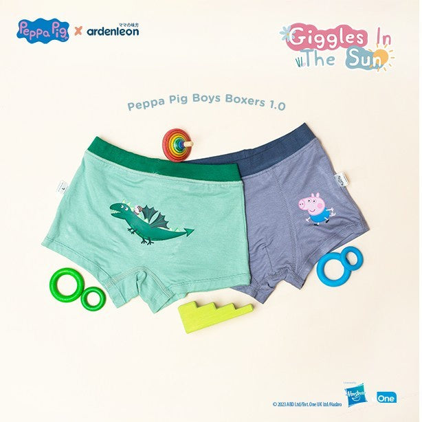 ARDENLEON Celana Dalam Anak Peppa Pig Boys Boxers 1.0 Laki Laki (2pcs)