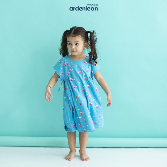 ARDENLEON Rok Anak Pinkfong Sleeveless Dress Anak Perempuan