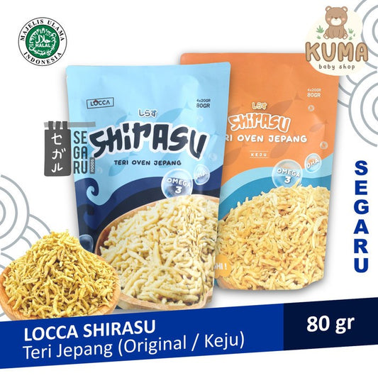 LOCCA Shirasu Teri Jepang | Taburan Camilan Jepang Sehat Halal