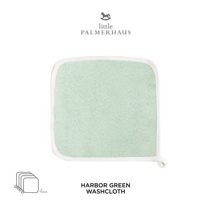 Little Palmerhaus - Bam & Boo Bamboo Washcloth Set Of 4 5.0