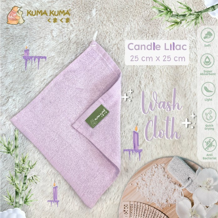 Washcloth by Kuma Kuma Handuk Mandi Bayi Kecil 4pcs