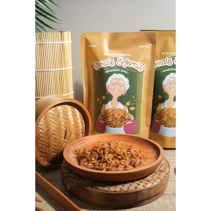LOCCA BAWANG GORENG OMA'S ERFENIS | BRAMBANG OVEN RENDAH KALORI