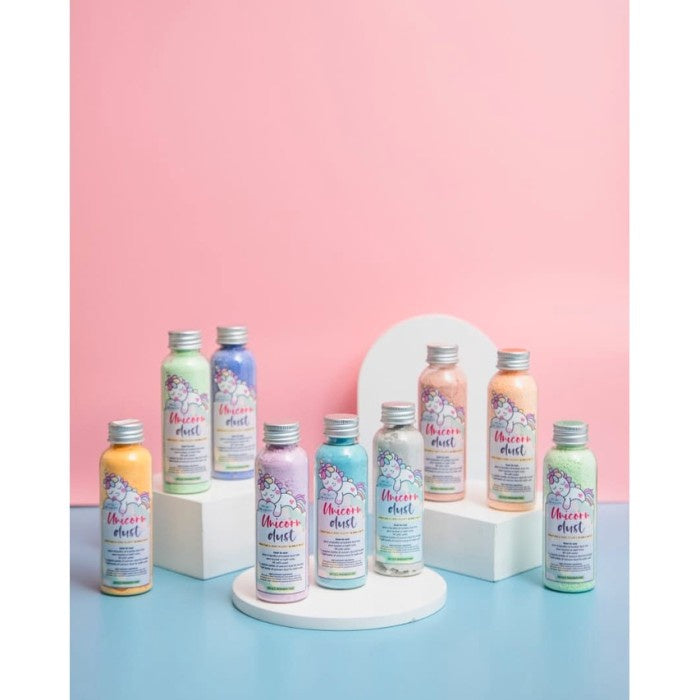 Unicorn Dust - Super Fluffy Bubble Bath Powder (Sabun Mandi Busa)
