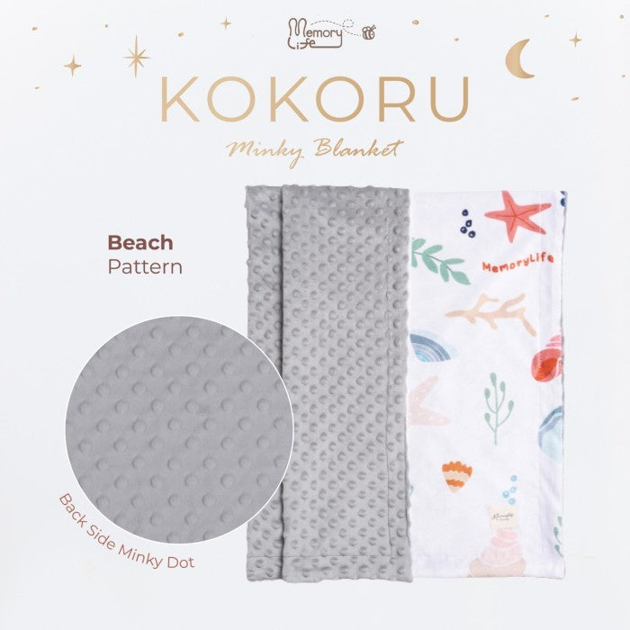 Memorylife Essentials-Kokoru Zoo Minky Blanket| Premium Minky Blanket