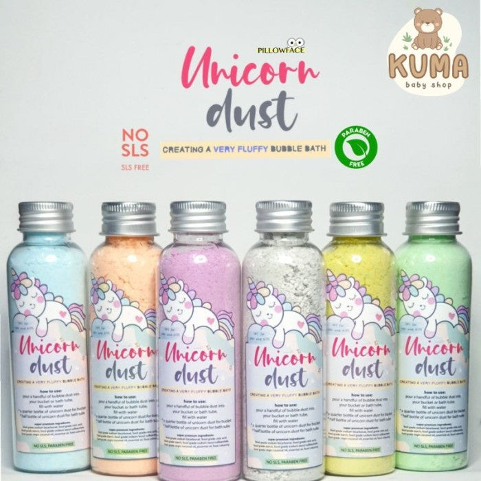 Unicorn Dust - Super Fluffy Bubble Bath Powder (Sabun Mandi Busa)