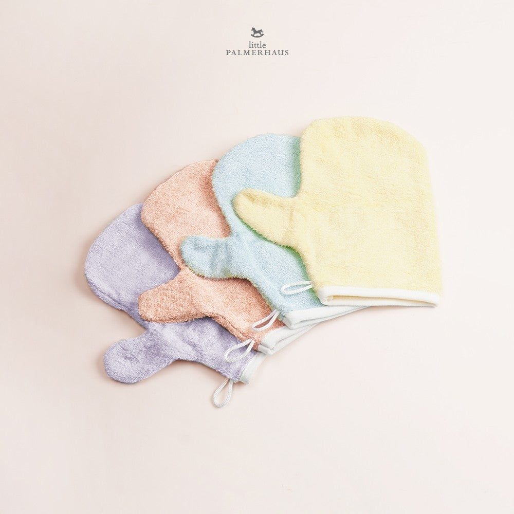 Little Palmerhaus - Bam & Boo Bamboo Washmitt SET OF 2 (Waslap Bayi) 12.0