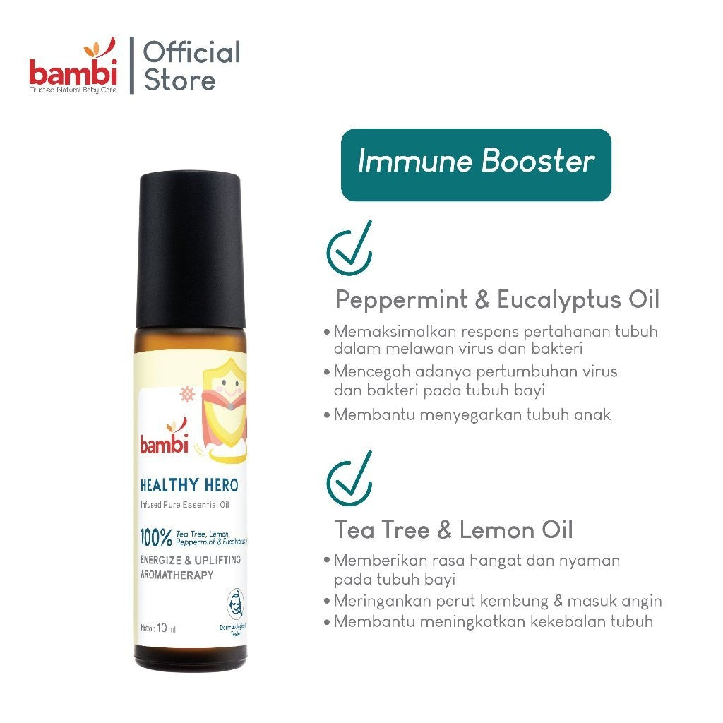 Bambi Baby Health Hero / Breathe Ez Essential Oil 10ml