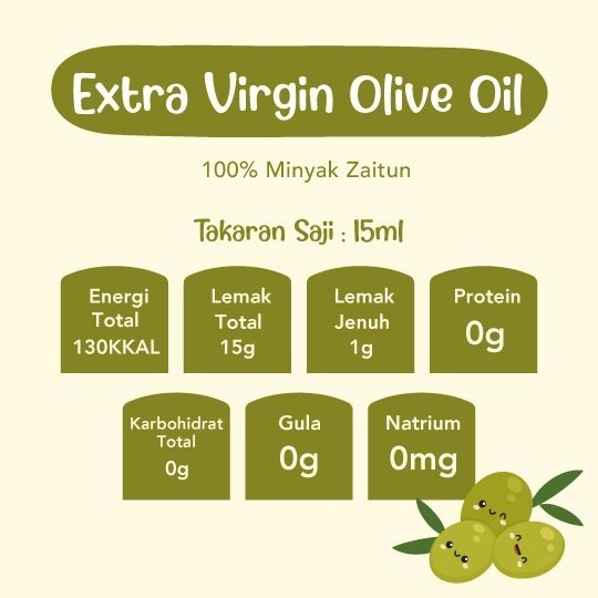 Grouu - MPASI Virgin Olive Oil & Sesame Oil Minyak Wijen - BB Booster (145ml) - NO MSG