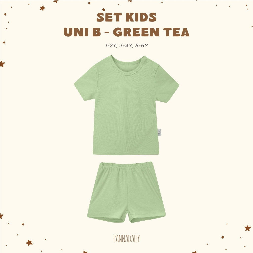 BOHOPANNA - PANNADAILY - SET KIDS UNISEX B - Setelan Baju Anak Laki-Laki